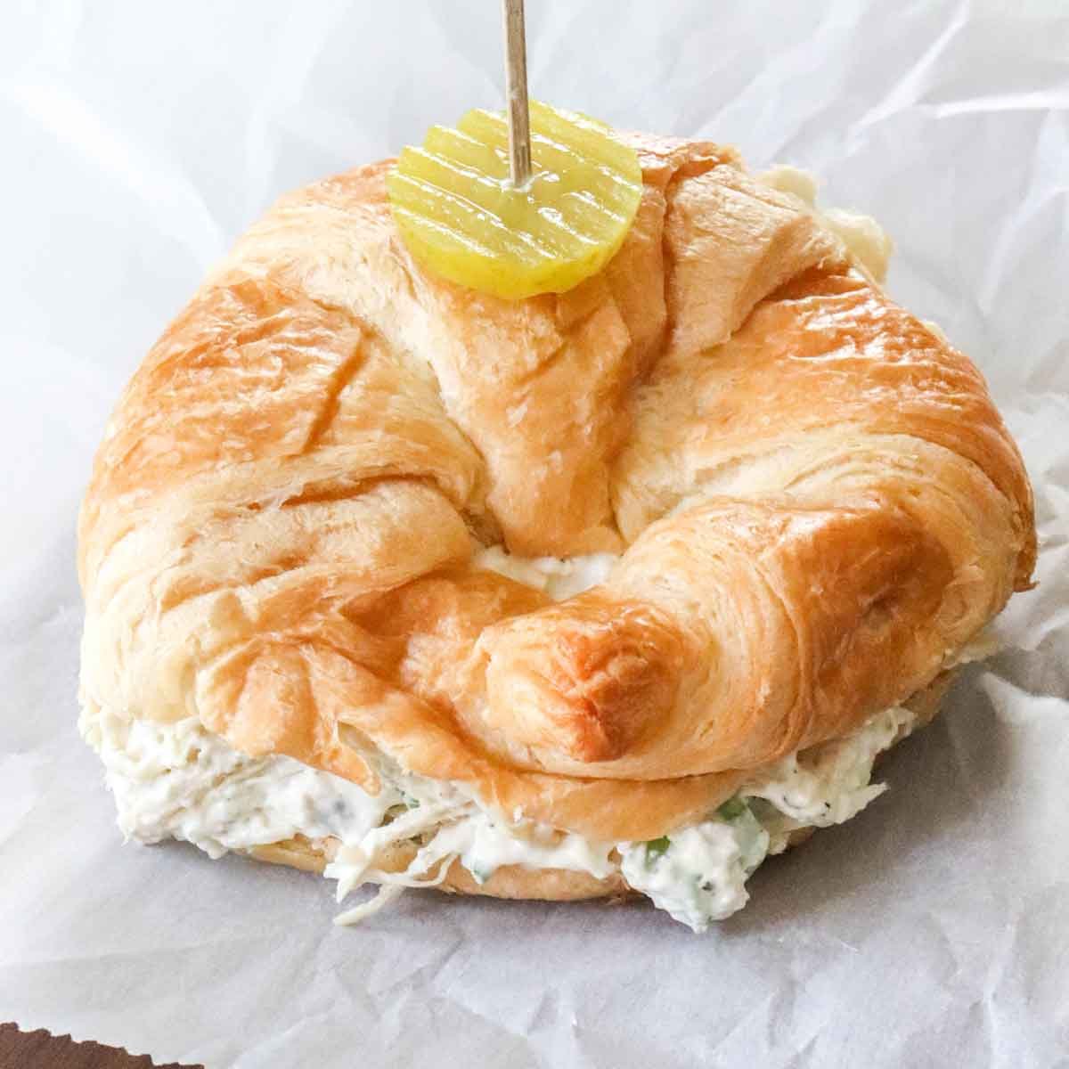 Dill Pickle Chicken Salad Sandwiches – Daily Dish Recipes