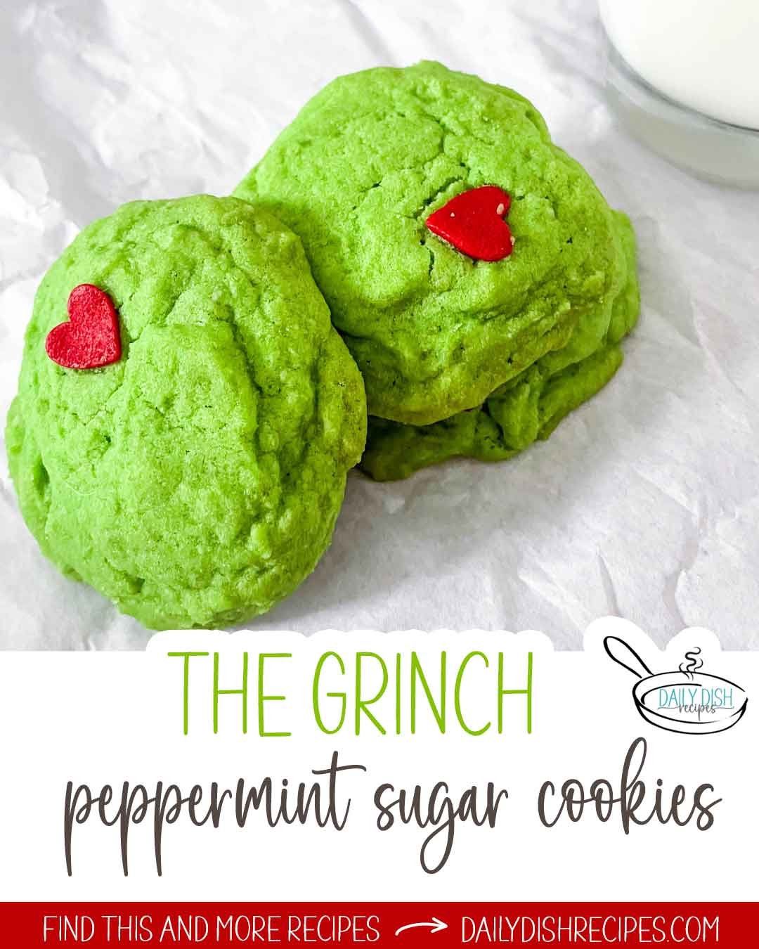 The Grinch Peppermint Sugar Cookies – Daily Dish Recipes