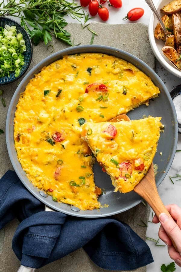 Veggie Frittata (With Any Combo Of Vegetables!)