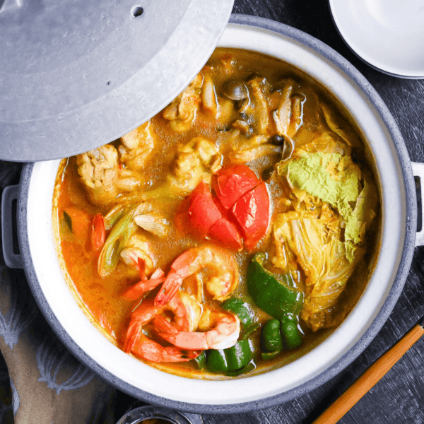 Easy Japanese Style Curry Hotpot Using Curry Powder
