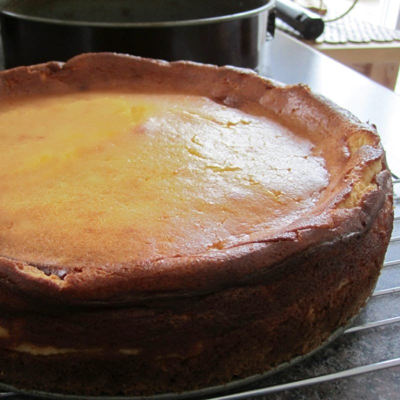 Easy Cheesecake Recipe – Oma’s einfacher Käsekuchen Rezept.