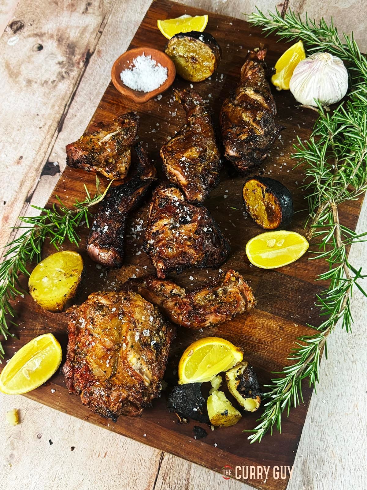 Grilled Rabbit for BBQ or Tandoor