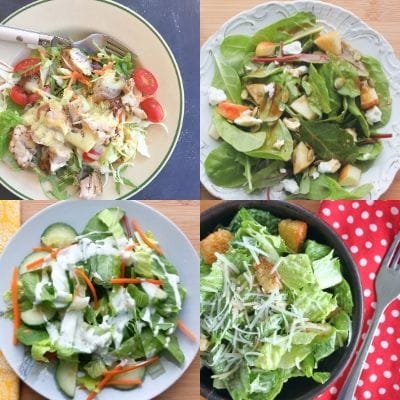 4 Simple Clean Eating Salad Dressing Recipes • Cheapskate Cook