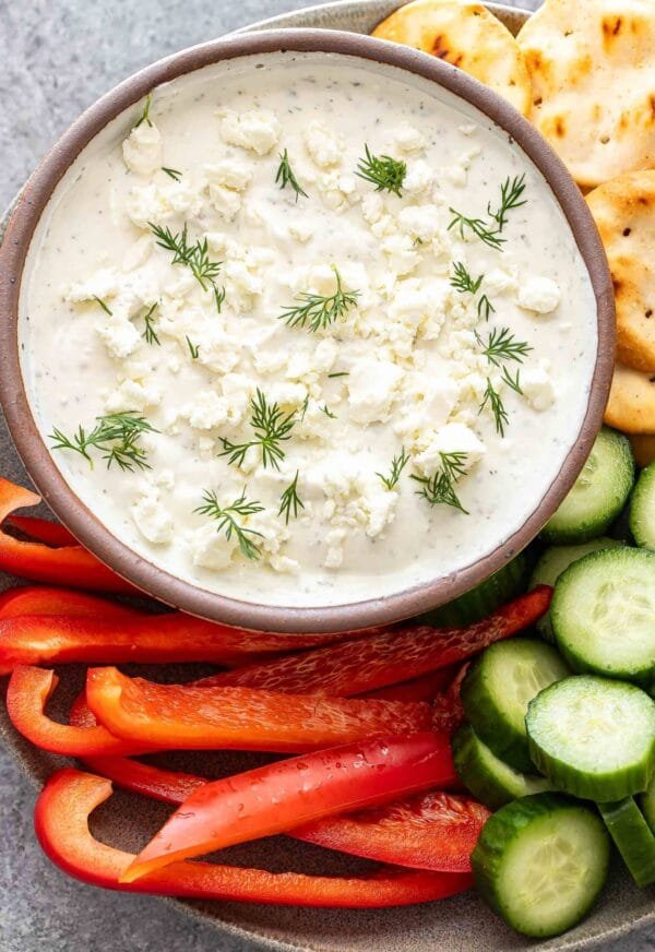Mediterranean Whipped Feta Dip