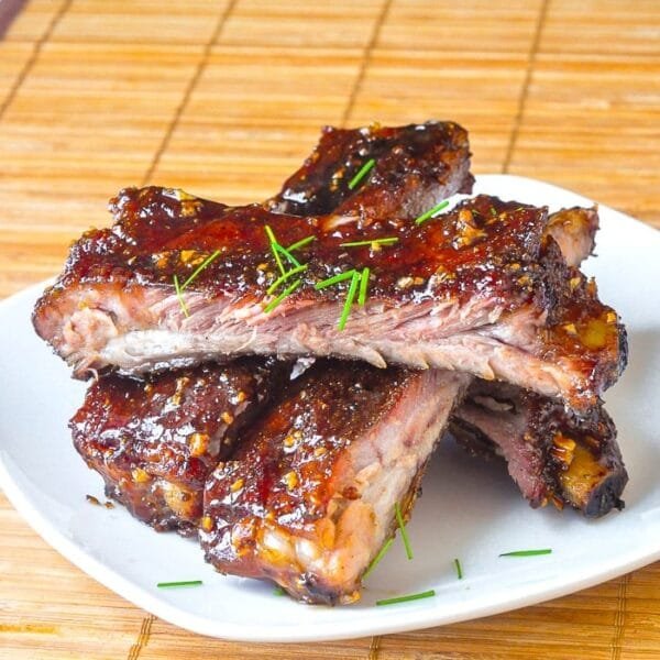 Honey Garlic Sticky Ribs – so tender and perfectly glazed.