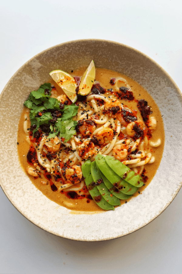 Easy Shrimp with Ramen Noodles Recipe