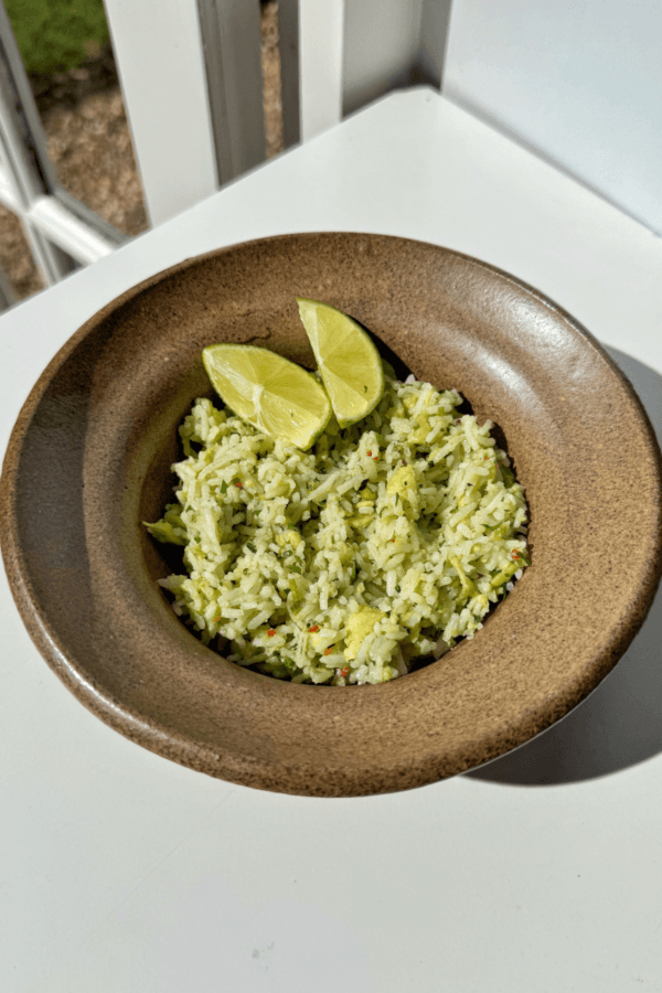 Quick Avocado Rice | Myriad Recipes