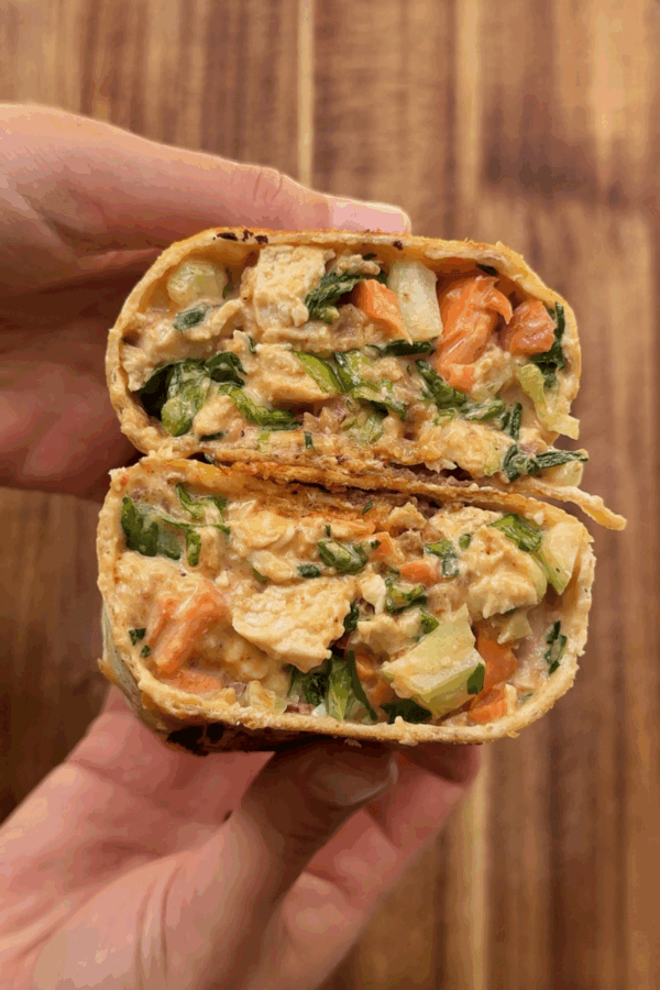 Buffalo Chicken Wrap (15 Minutes)