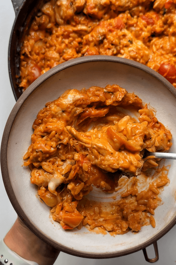 Creamy Chicken Orzo (One-Pot) | Myriad Recipes
