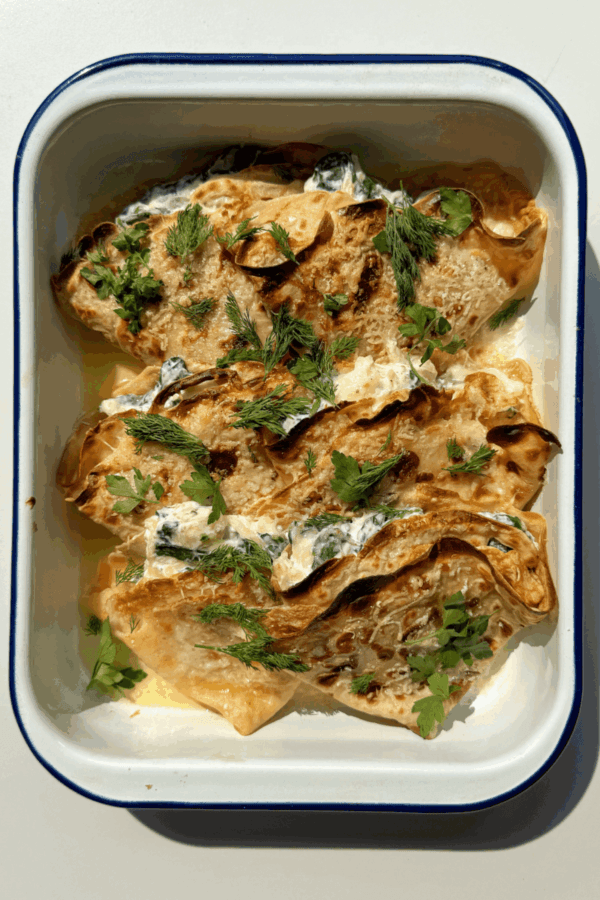 Cheesy Crespelle – Myriad Recipes