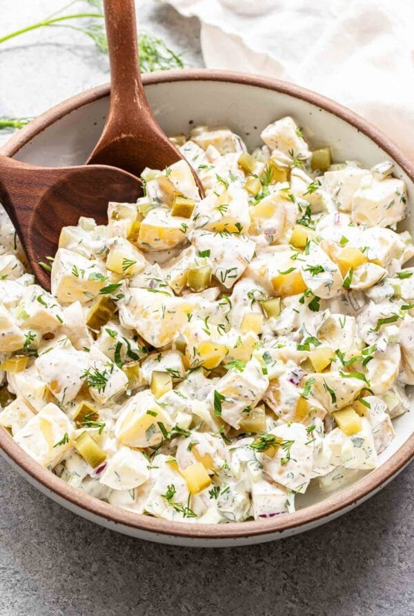 Classic Potato Salad (Without Eggs)