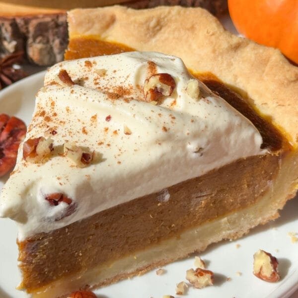 Dairy Free Pumpkin Pie – Veggie World Recipes