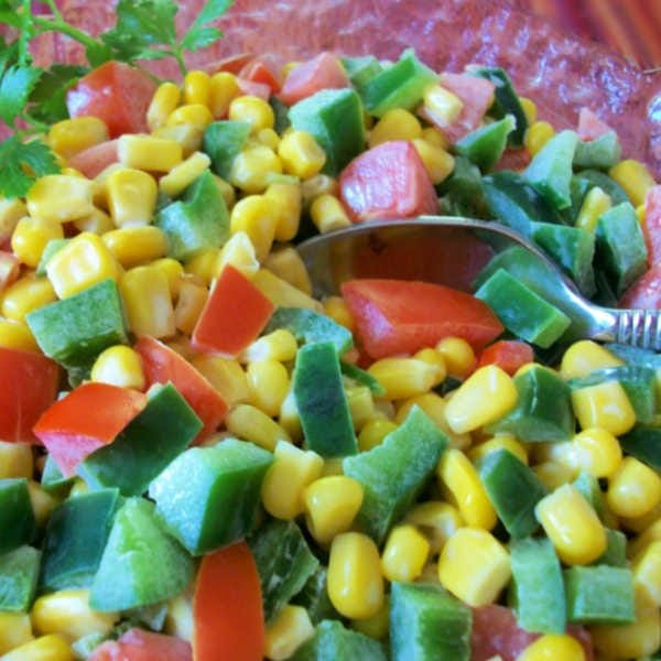 Quick & Easy Corn Salad Recipe (Oma’s Maissalat Rezept)
