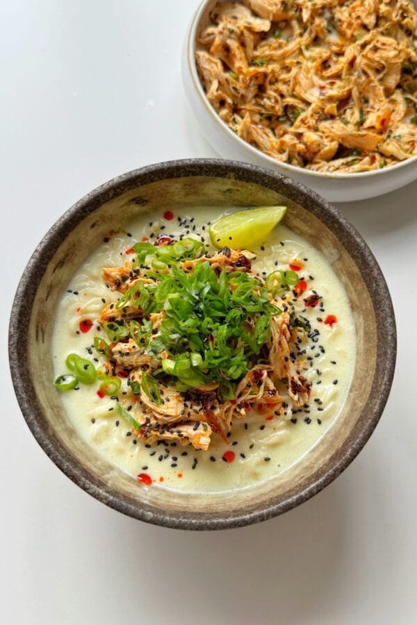 Lime and Coconut Chicken Noodles