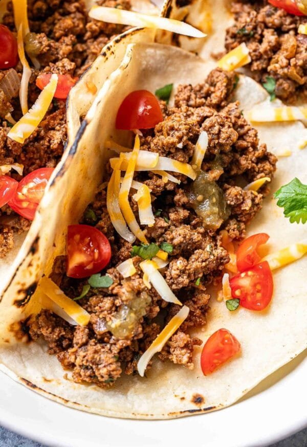 Easy Ground Beef Tacos
