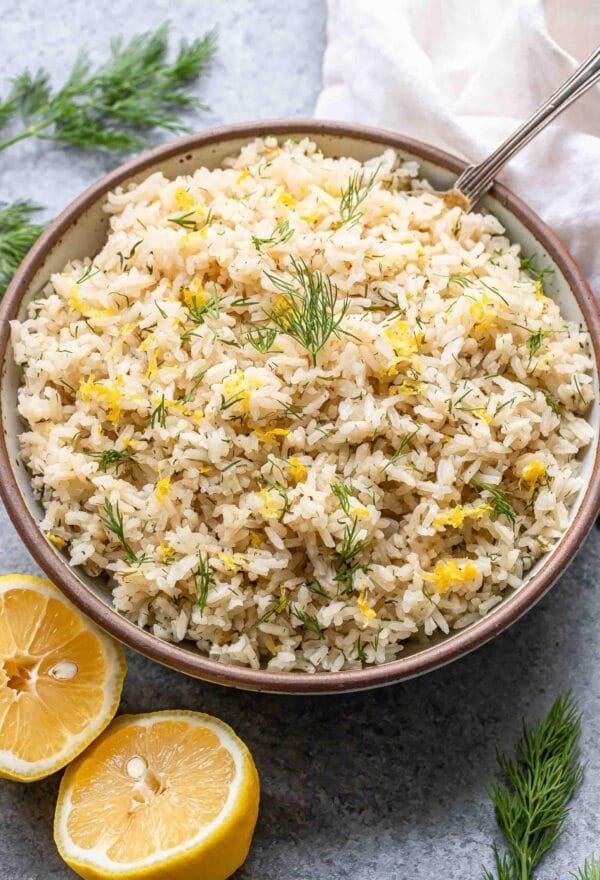 Easy Lemon Dill Rice