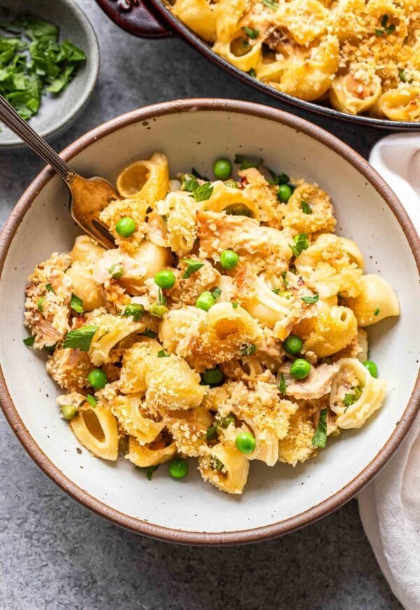 Tuna Noodle Casserole (From Scratch)