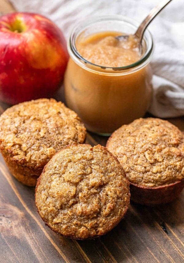 Cinnamon Applesauce Muffins
