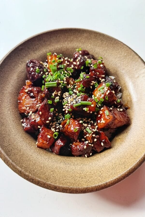 Easy Asian Braised Pork Belly