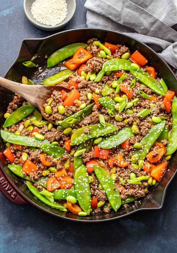 Easy Ground Beef Stir Fry