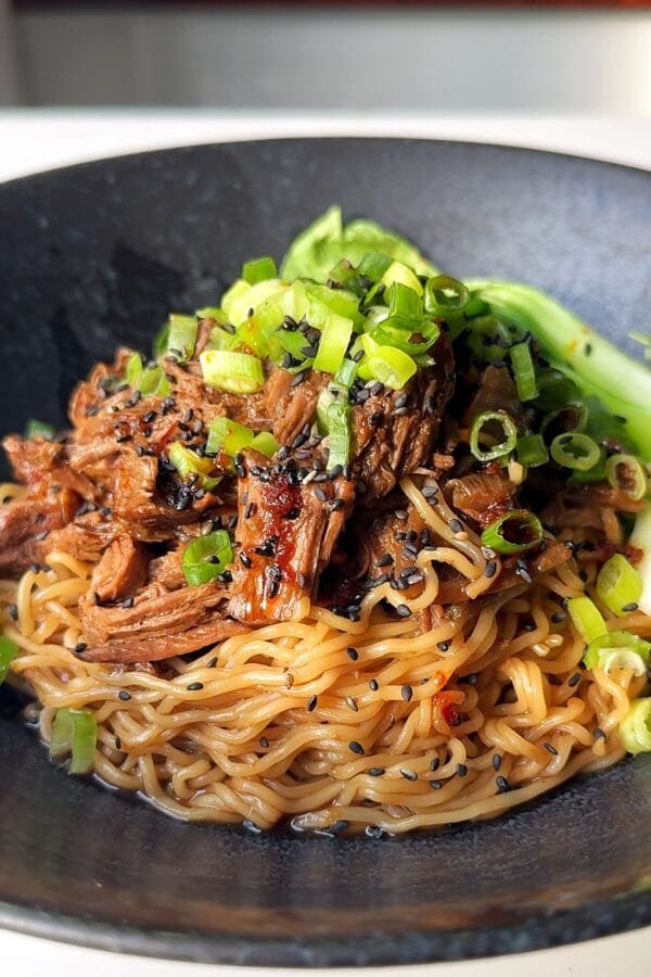 Beef and Ramen Noodles (SO good)