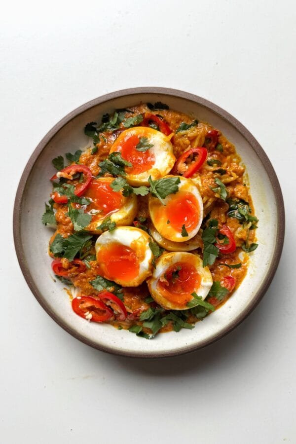 Quick Egg Curry {Best Version EVER!}