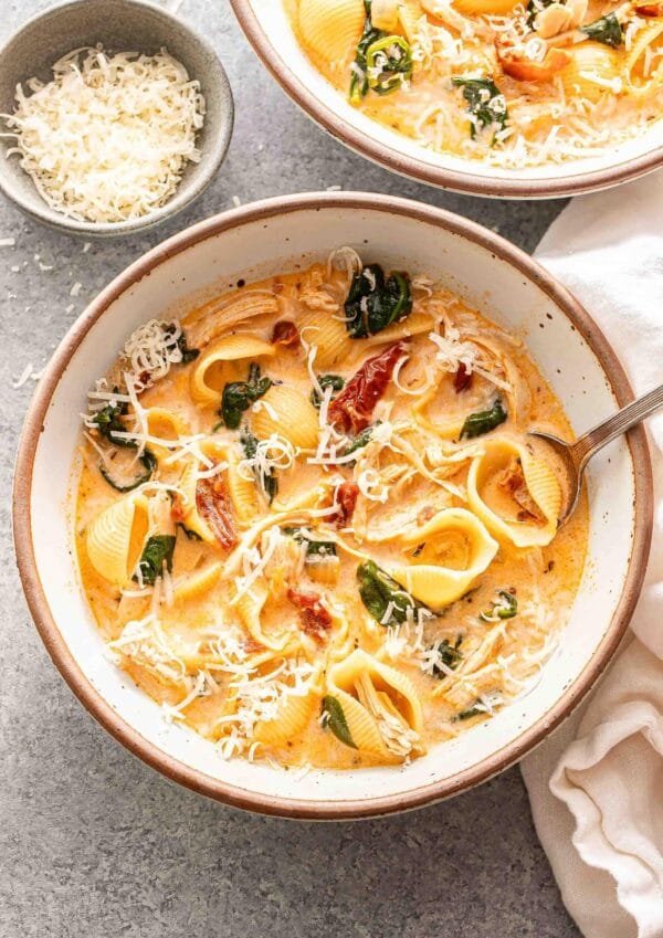 Marry Me Chicken Soup (with Greek Yogurt)