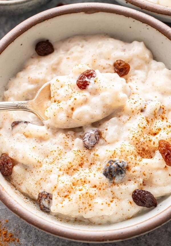 Creamy Rice Pudding (Stovetop, No Egg)