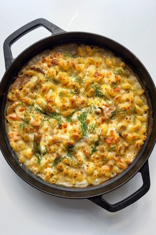 Smoked Salmon Pasta Bake | Myriad Recipes
