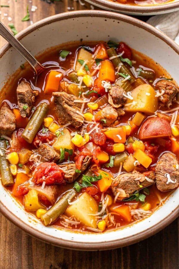 Vegetable Beef Soup Recipe